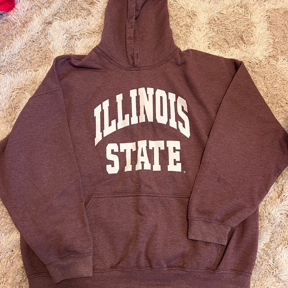 Illinois State Brown Hoodie